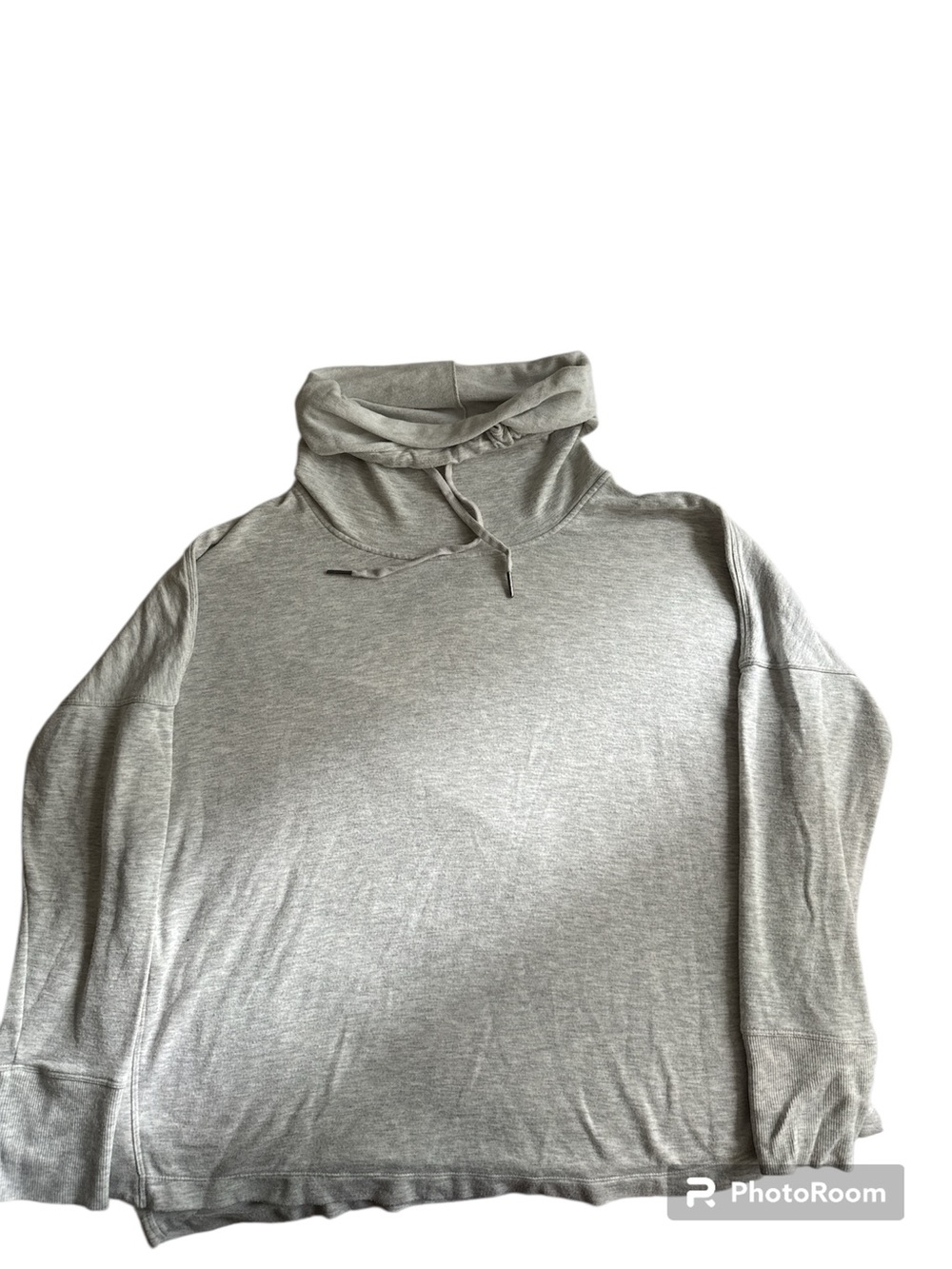 Calvin Klein Performance Stretch Mock Turtleneck Sweatshirt Gray size Large